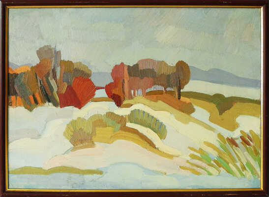 Энтина Инна Иосифовна. Зимний пейзаж